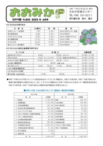 2025年6月かわら版